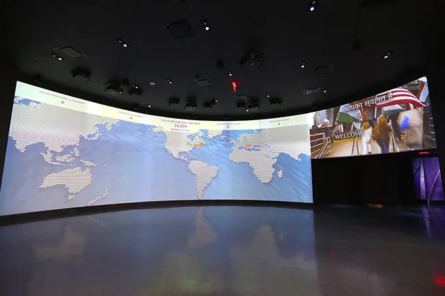 Visitor Map at One World Trade